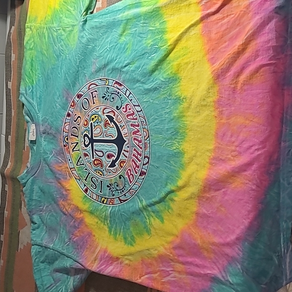 Tie-dye tshirt from the Bahamas men's size L - Picture 2 of 4